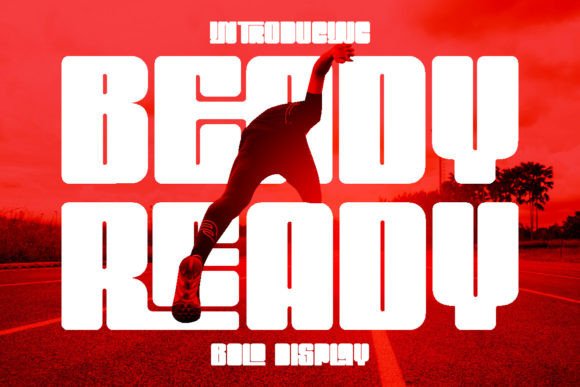 Beady Ready Font: Bold Display Type for Digital Campaigns