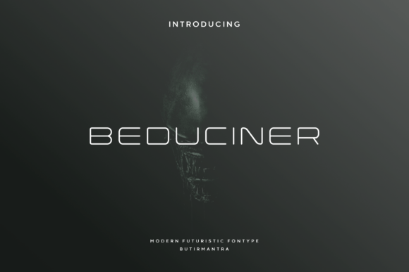 Beduciner Font: A Modern Display Typeface for Branding