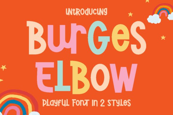 Burger Elbow Font: Adding Playful Display Type to Campaigns