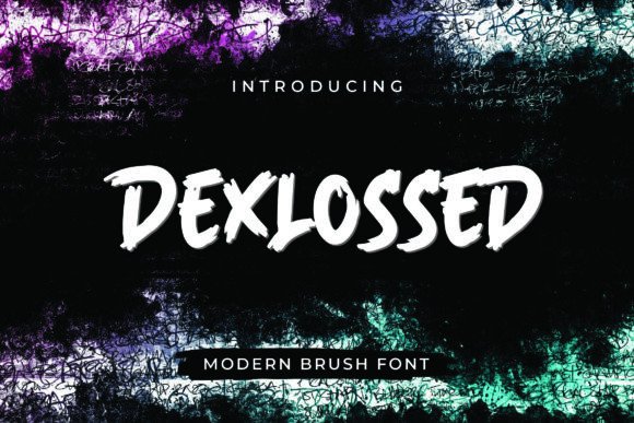 Dexlossed Font Review: Bold Display Type for Campaigns