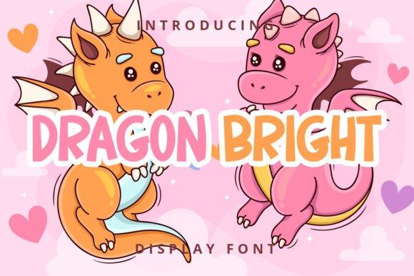 Dragon Bright Font: Whimsical Display Type for Editorial Design