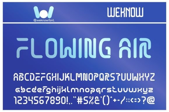 Flowing Air Font: Elevating Editorial Layouts