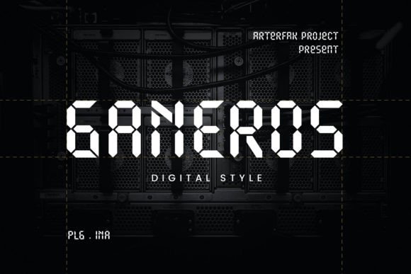 Ganeros Font: Bold Branding for Modern Businesses