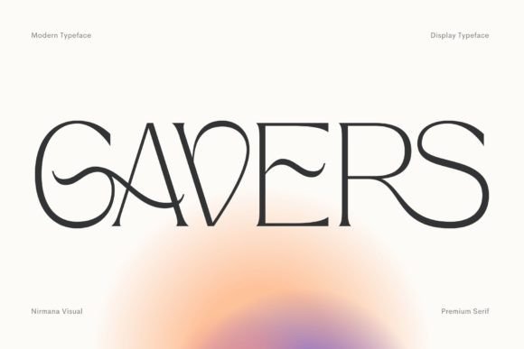 Gavers Font: Elevating Campaign Visuals with Typographic Harmony