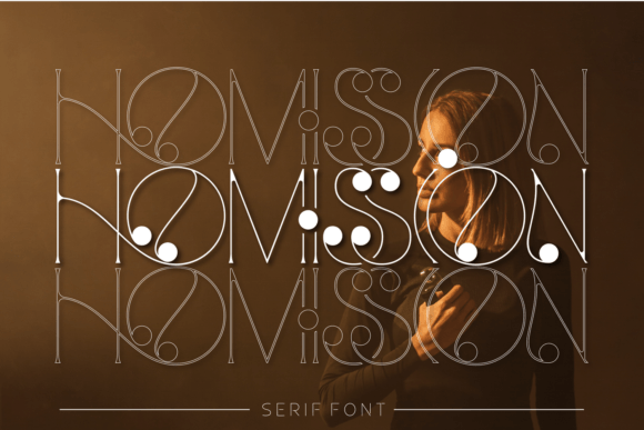 Homission Font: A Bold Display Typeface for Web Design