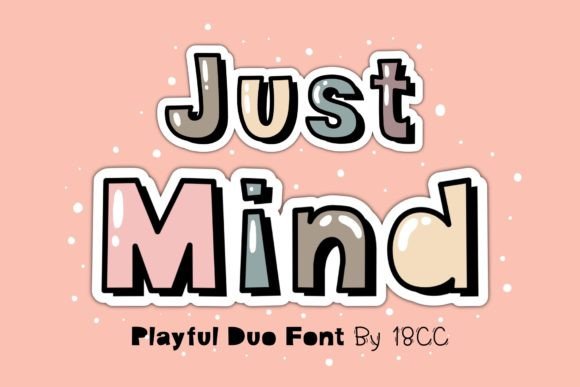 Just Mind Duo Font: A Playful Typeface for Branding