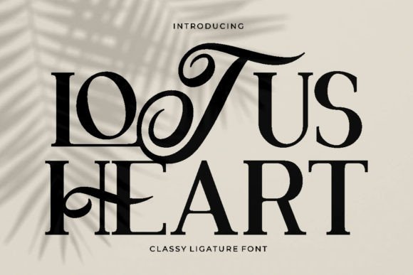 Lotus Heart Font Review: Elevating Campaign Visuals