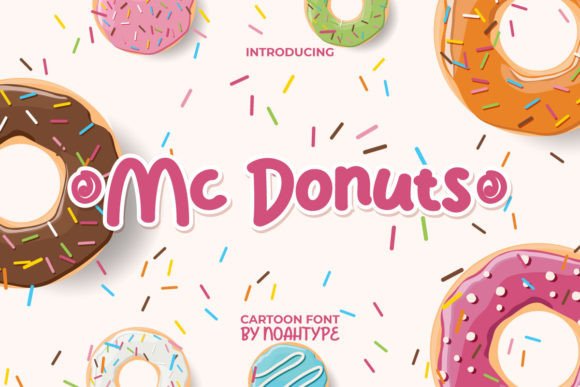Mc Donuts Font: Adding Playful Display Type to Web Layouts