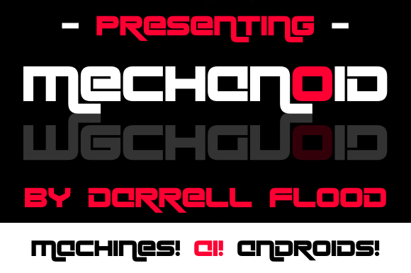 Mechanoid Font Review: Testing a Neon Sci-Fi Typeface