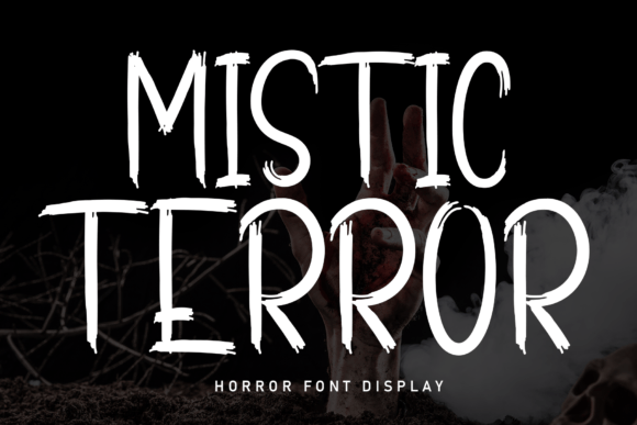 Mistic Terror Font: Elevate Horror Campaign Visuals