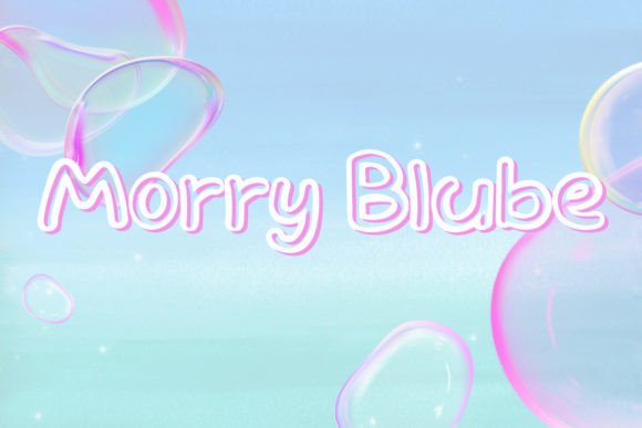 Morry Blube Font: Playful Branding for Small Business