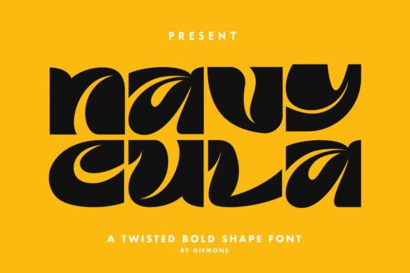 Navycula Font: Adding Wavy Energy to Brand Identity