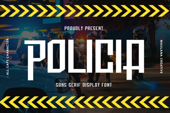Policia Font: Adding Editorial Character to Display Projects