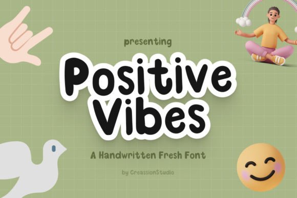 Positive Vibes Font: Elevating Brand Identity Design