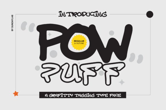 Powpuff Font: Adding Street Art Energy to Web Design