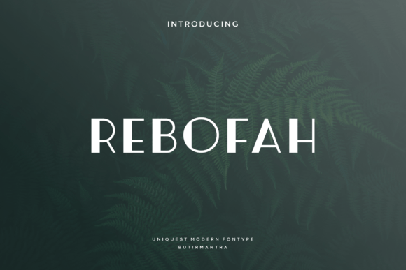Rebofah Font Review: Modern Display Typography for Web