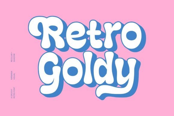 Retro Goldy Font: A Nostalgic Typeface for Branding