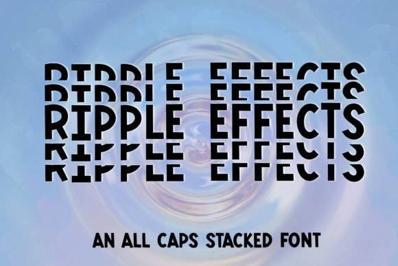 Ripple Effects Font: A Clean Choice for Brand Identity