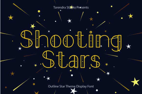 Shooting Stars Font: A Web Designer’s Layout Review