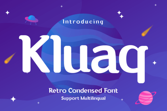 Transform Your Brand with Kluaq: A Retro-Modern Font